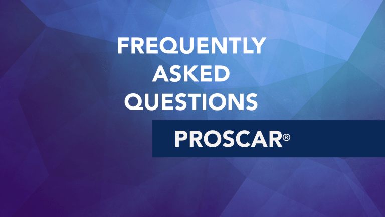 Frequently Asked Questions About Proscar® (Finasteride)