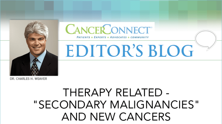 Therapy Related or "Secondary Malignancies" and New Cancers