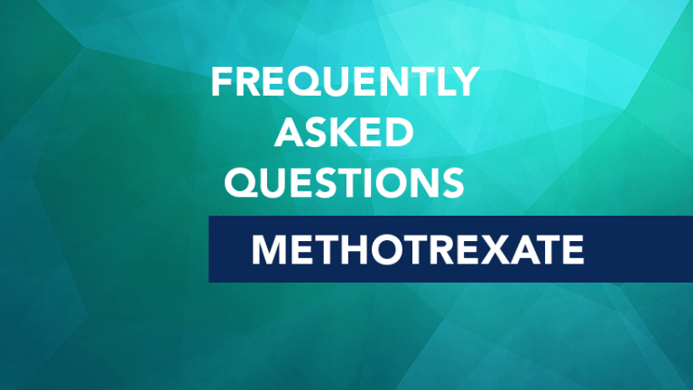 Frequently Asked Questions About Methotrexate (Rheumatrex®)
