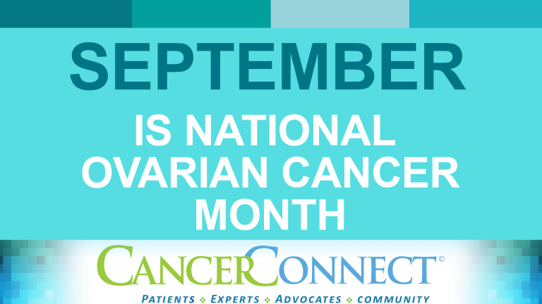September Is National Ovarian Cancer Awareness Month 