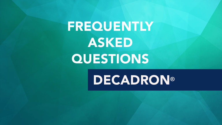 Frequently Asked Questions About Decadron (Dexamethasone)