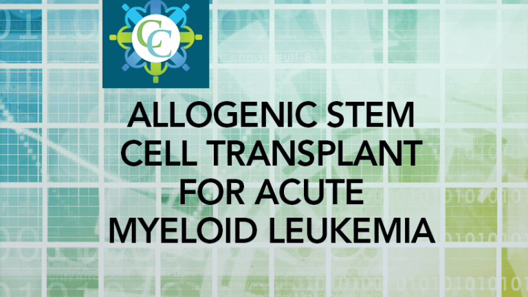 Allogenic Stem Cell Transplant For Acute Myeloid Leukemia Cancerconnect 9515