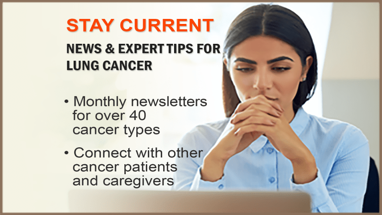 The CancerConnect Lung Cancer Newsletter