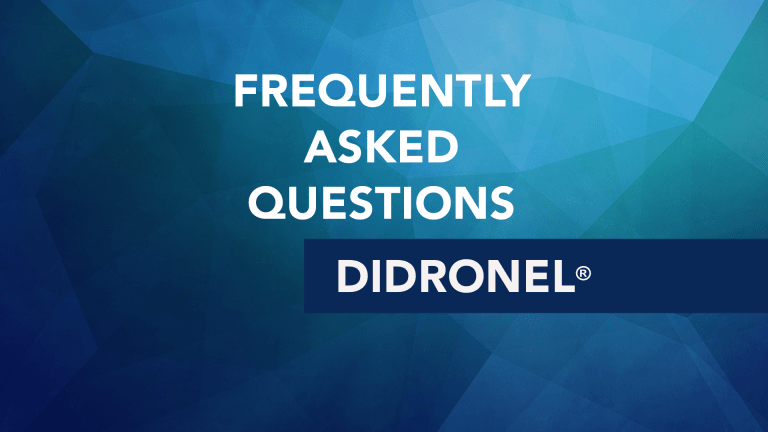 Frequently Asked Questions About Didronel® (Etidronate)