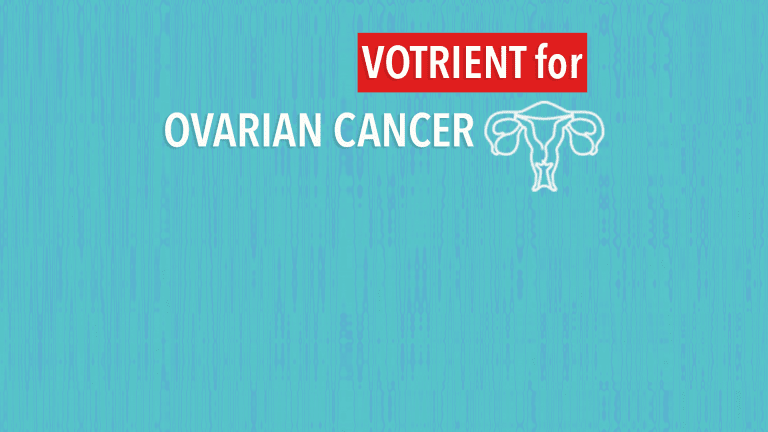 Votrient Maintenance Therapy in Ovarian Cancer