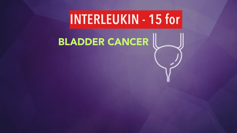 Interleukin - 15 Agonist N-803 Effective in Resistant Superficial Bladder Cancer