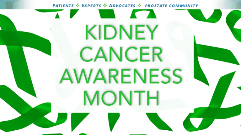 National Kidney Cancer Awareness Month on CancerConnect