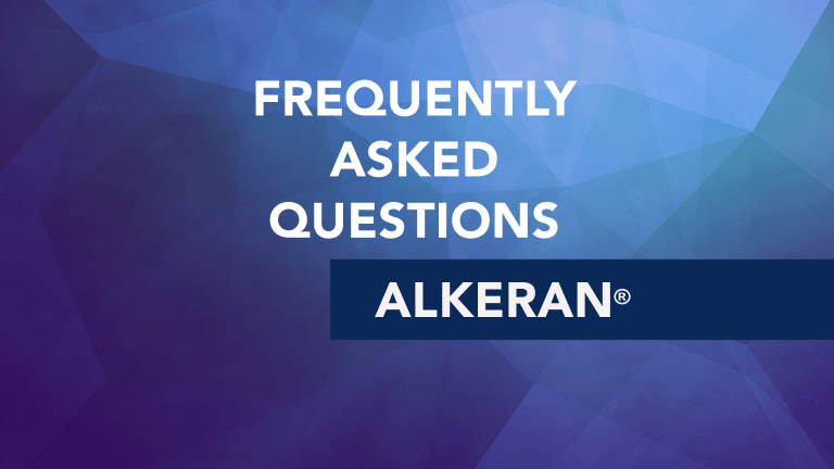 Frequently Asked Questions about Alkeran® (melphalan)
