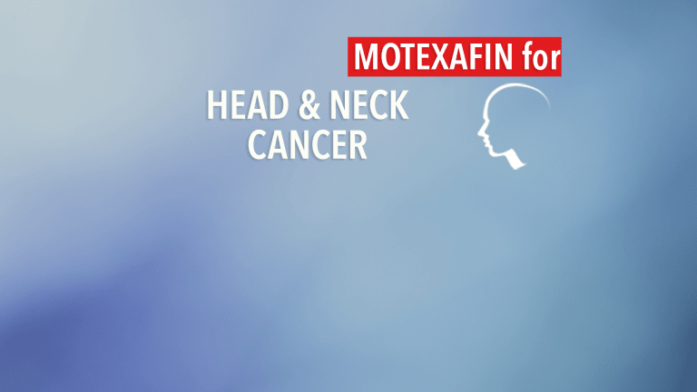 Motexafin Improve Responses to Therapy in Locally Advanced Head and Neck Cancer
