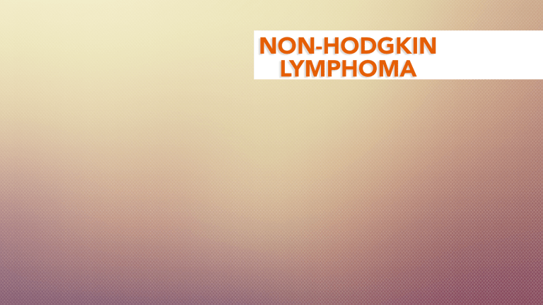 Overview of Intermediate Grade/Aggressive Grade Non Hodgkins Lymphoma