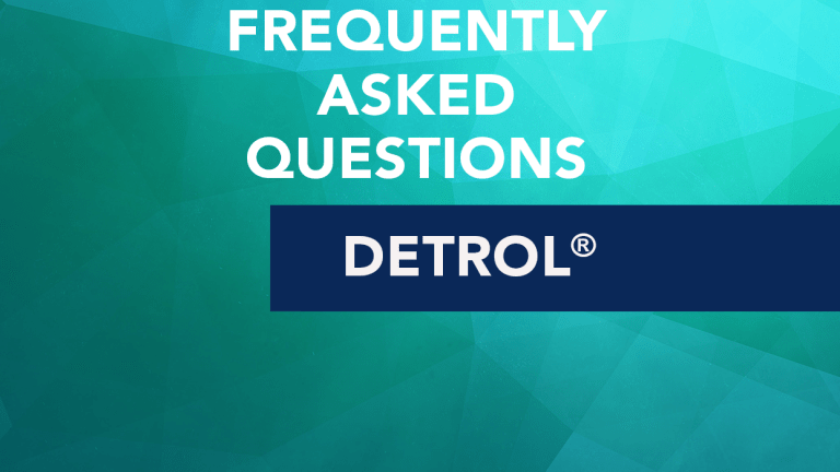 Frequently Asked Questions About Detrol® (Tolterodine)